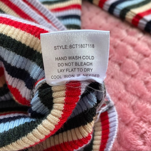 LA Hearts Striped Sweater - Picture 8 of 9